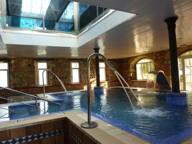 ホテル Balneario De Corconte Cabanas de Virtus エクステリア 写真
